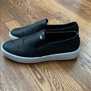 Michael Kors Kane Perforated Slip-on Sneakers